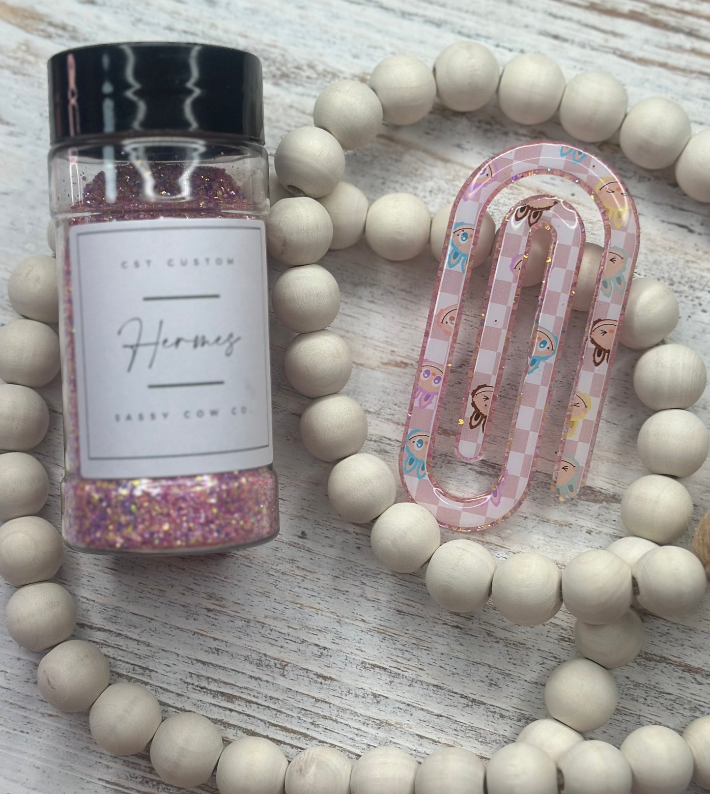 Custom Jumbo Acrylic Paper Clip