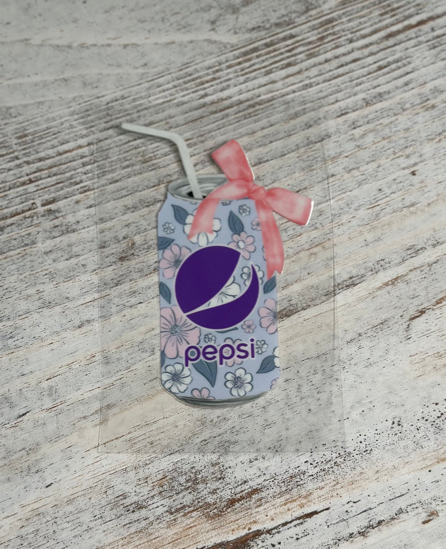 Blue Circle Soda Decal