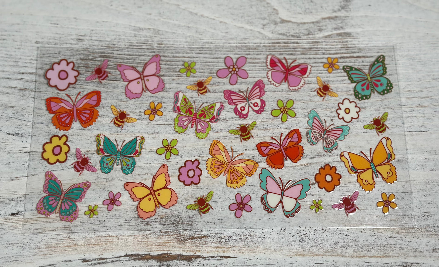 Colorful Butterflies Wrap
