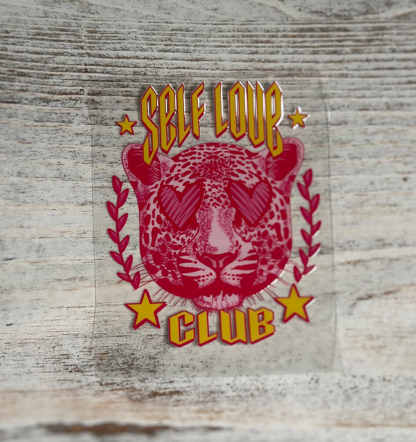 Self Love Club Tiger Decal