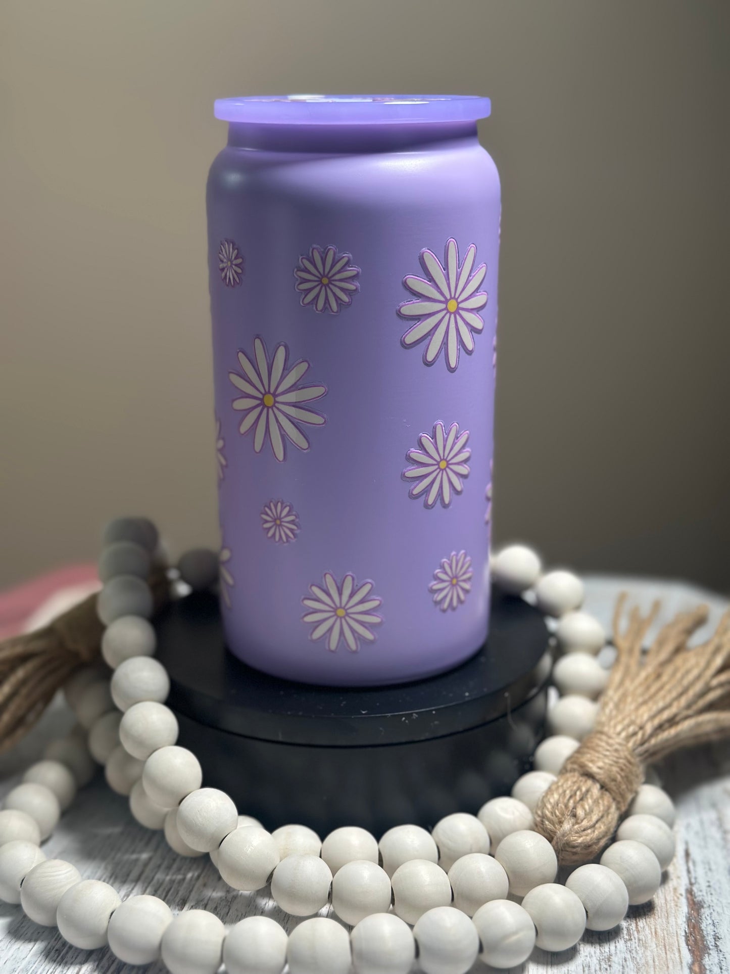 16 Oz Lavender Matte Cup