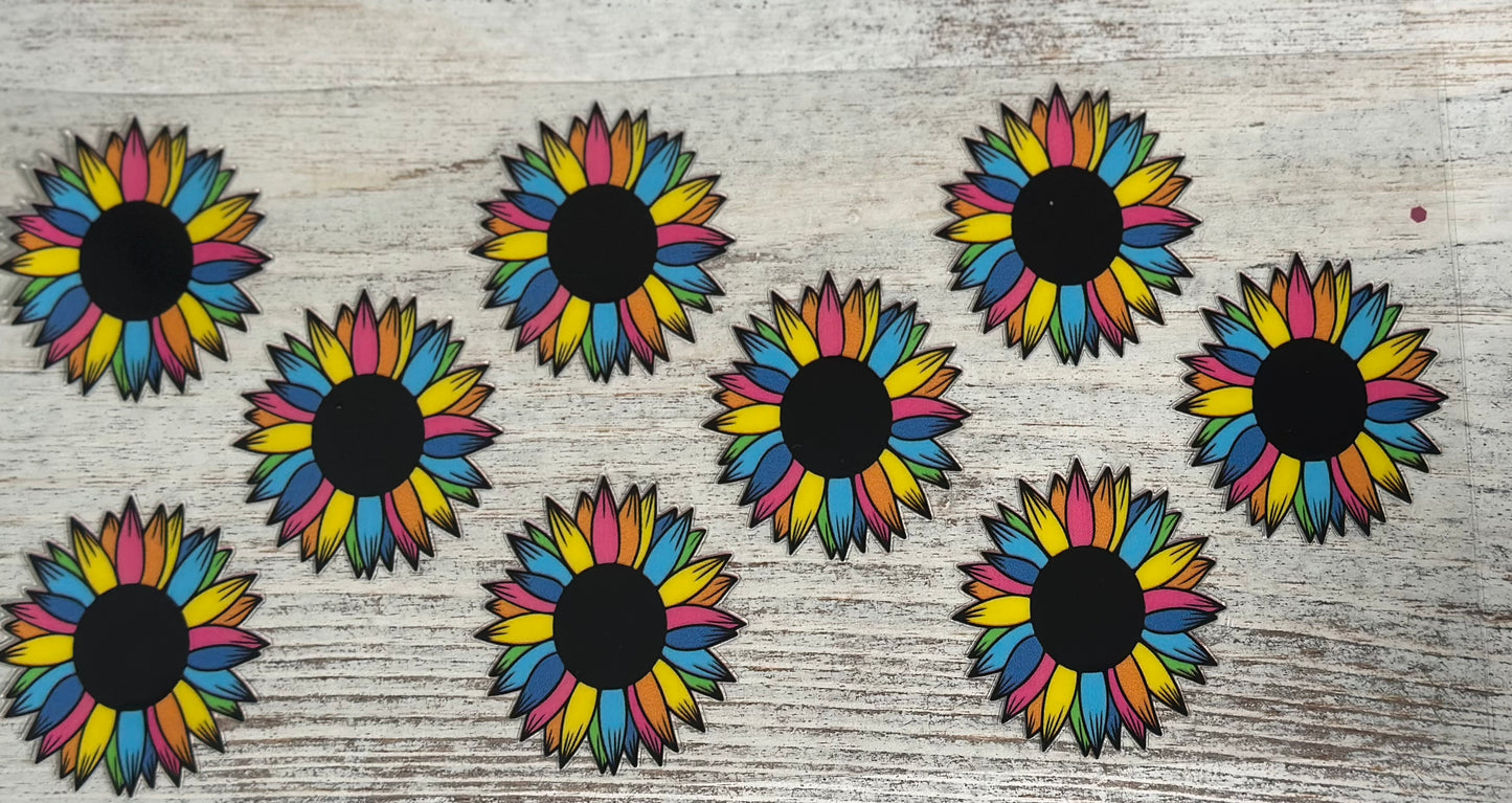 Colorful Sunflower 16 Oz Wrap