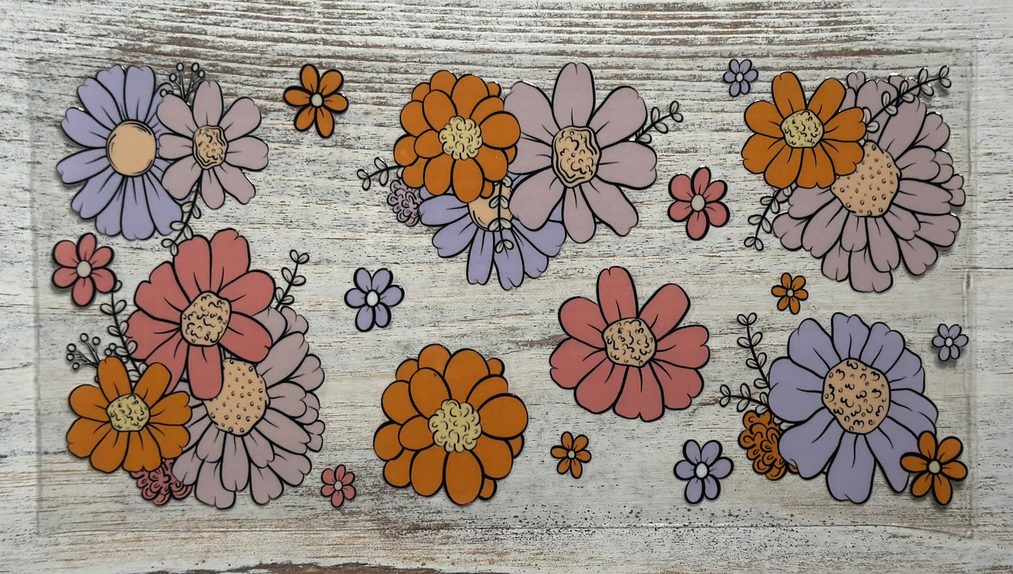 Colorful Flowers - Wrap