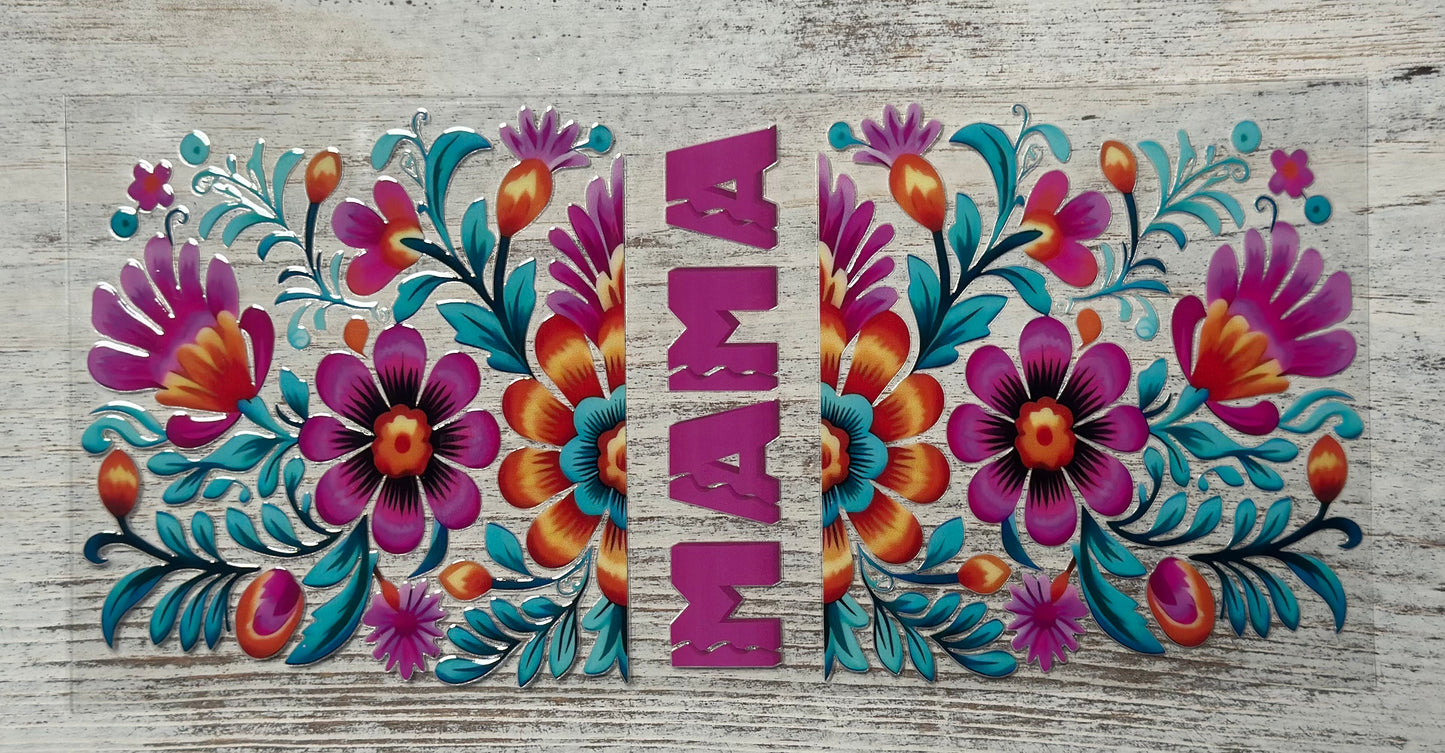 Bright Floral Mama - Wrap