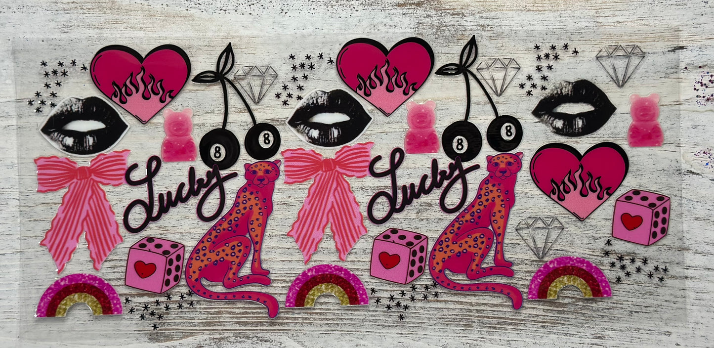 Lucky Pink 40 oz - Wrap