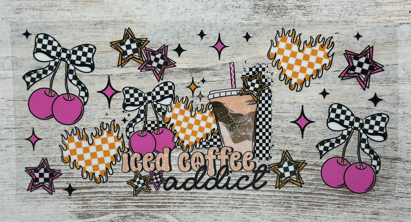Iced Coffee Addict - Wrap