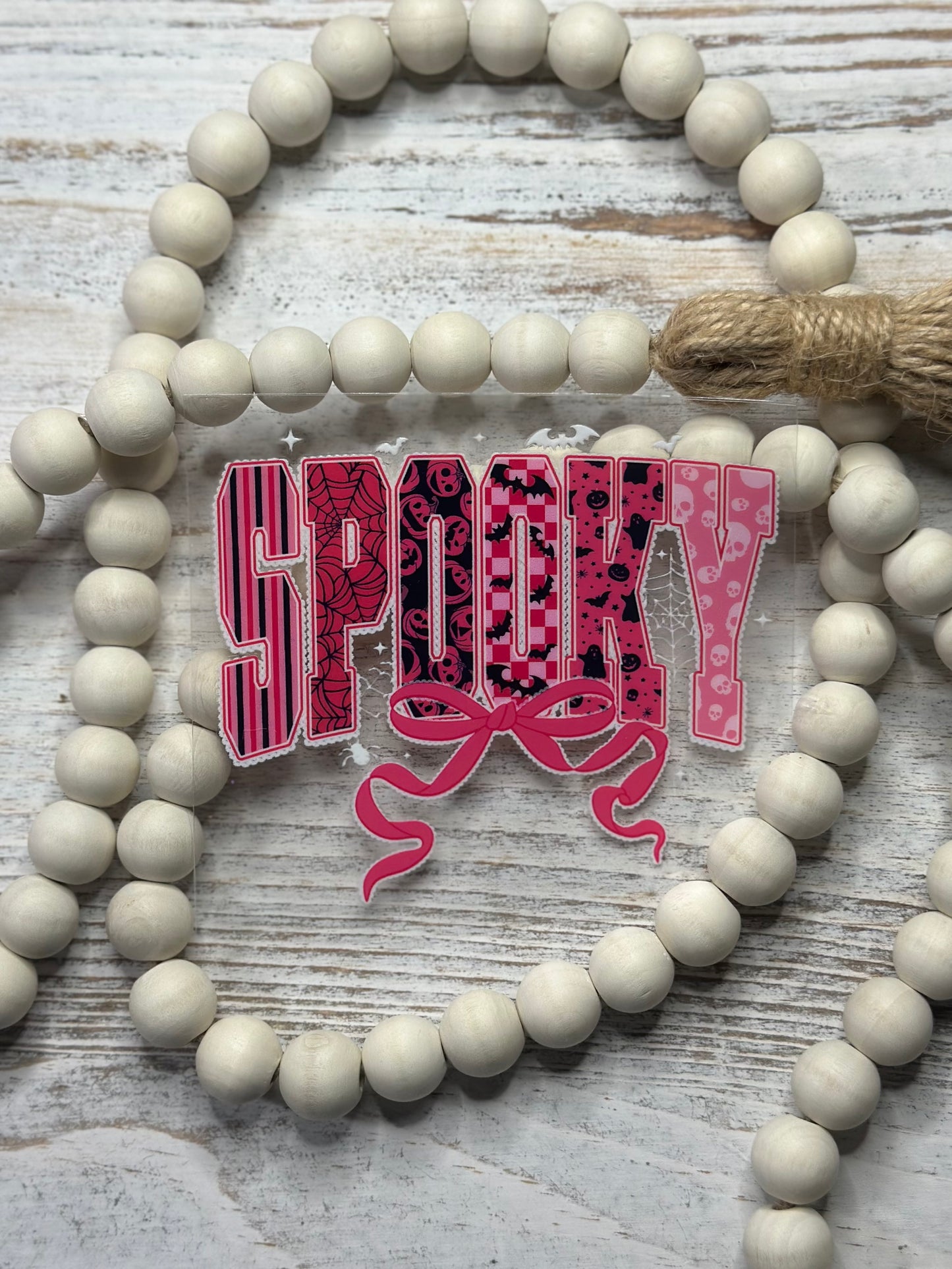 Spooky (Pink) - Decal