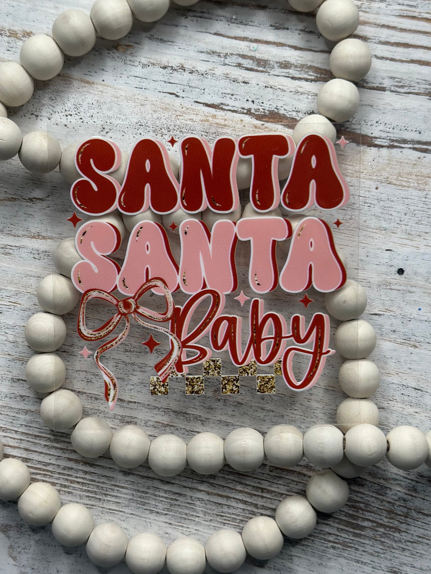Santa Baby - Decal