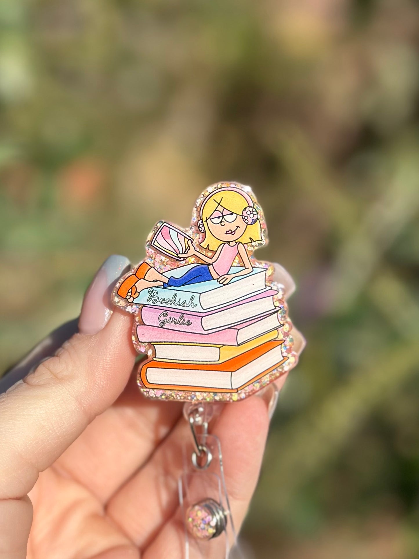 Bookish Lizzie Badge Reel