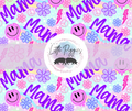 Printed Vinyl - Mama Smiley
