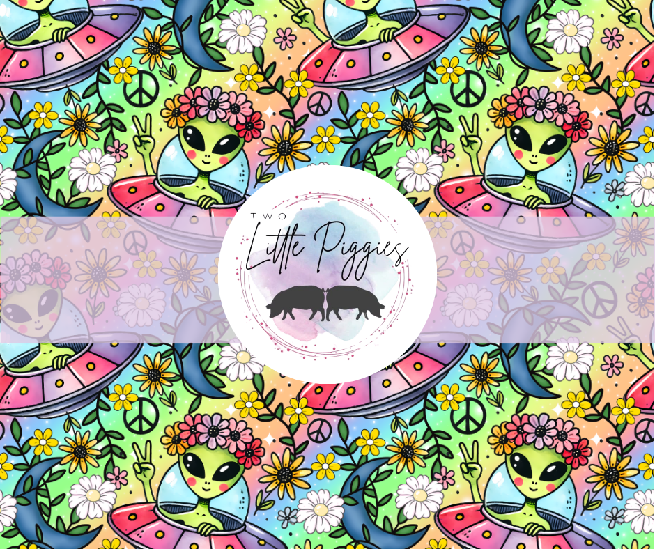 Printed Vinyl - Groovy Alien