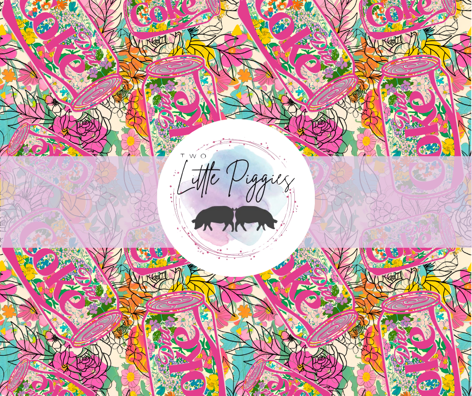 Printed Vinyl - DC Floral