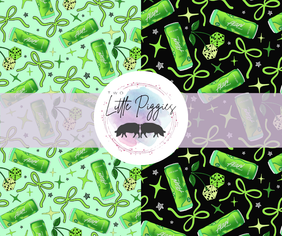 Printed Vinyl - Alani Nu - Lime Slush