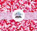 Printed Vinyl - Heart Confetti