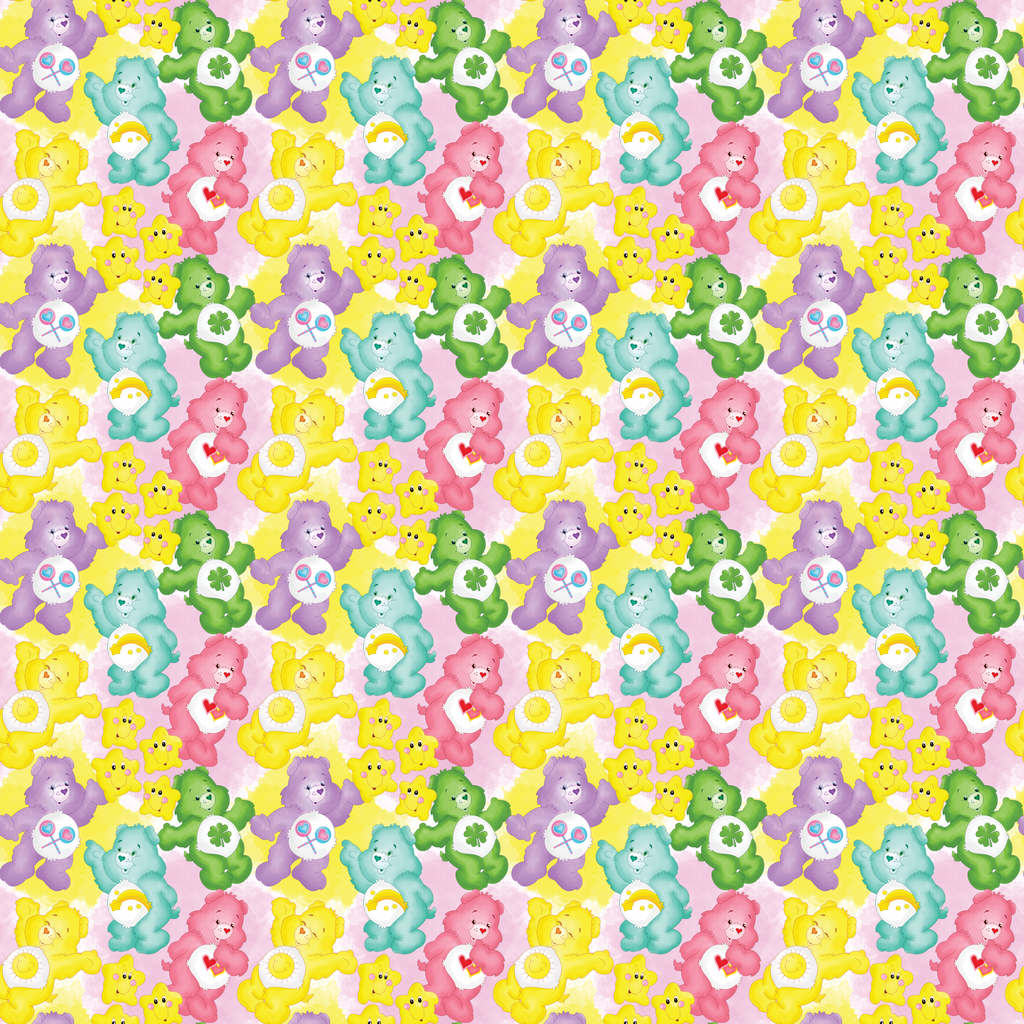 Printed Vinyl - 90's - Carebears