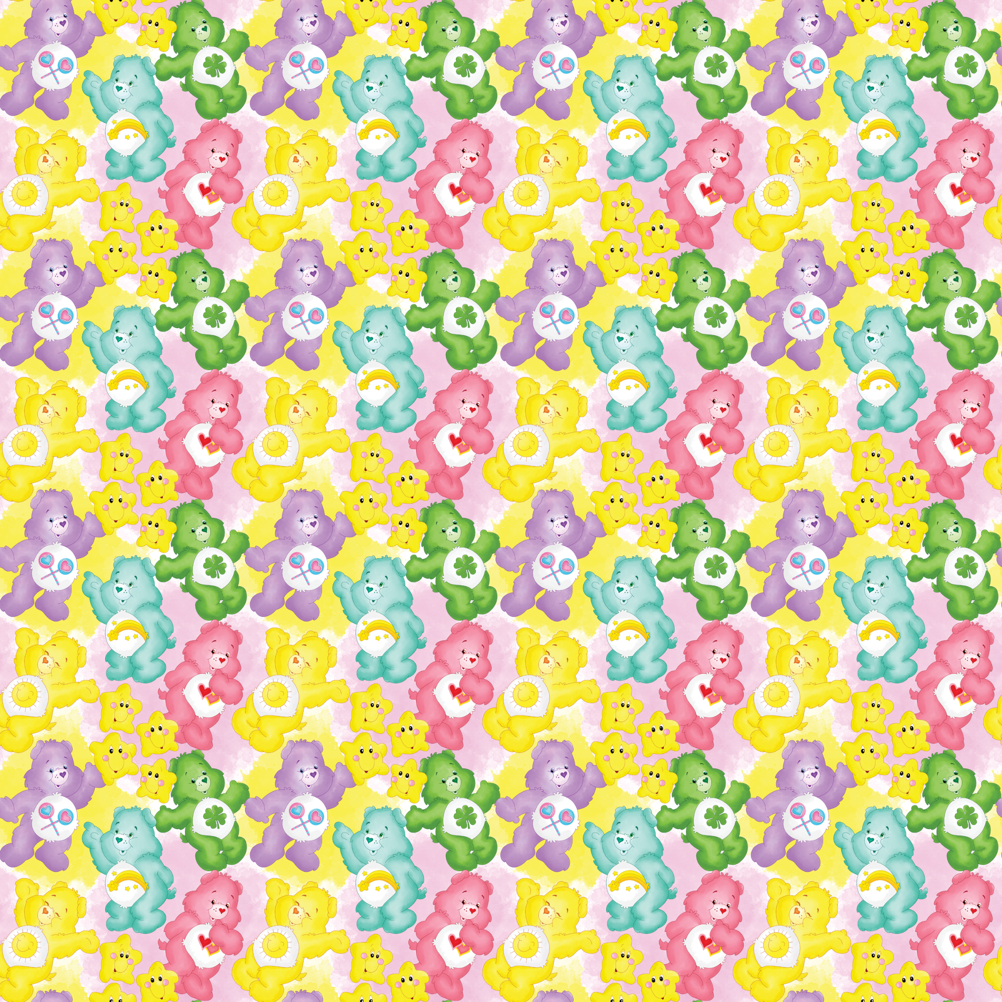 Printed Vinyl - 90's - Carebears