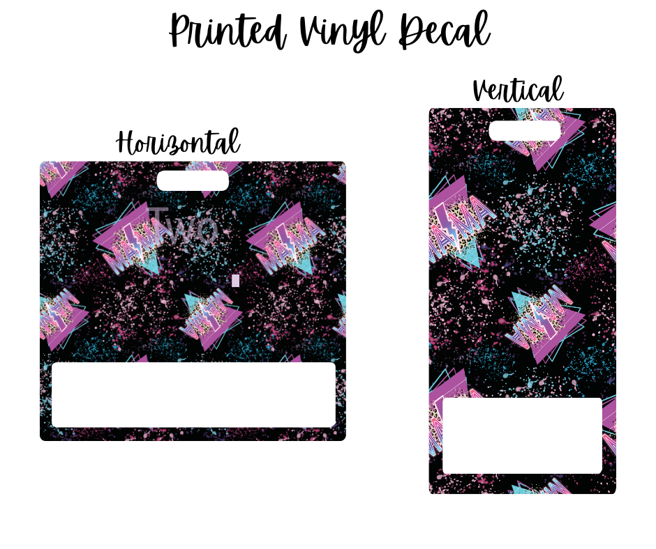 Printed Vinyl - Mama Rock N Roll