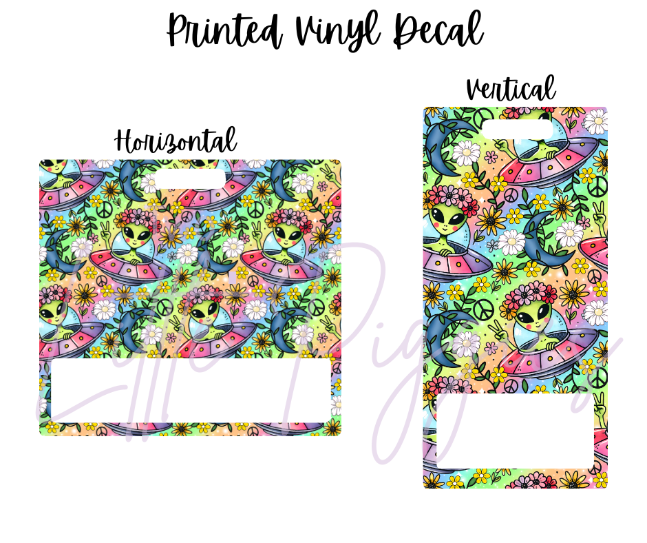 Printed Vinyl - Groovy Alien