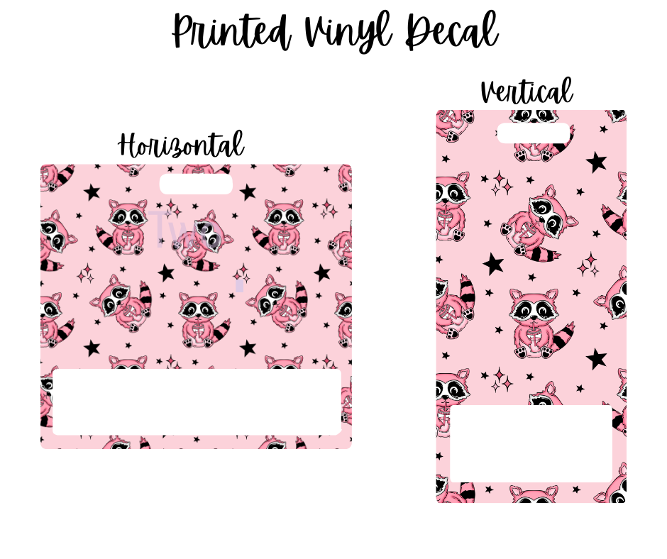 Printed Vinyl - Trash Panda