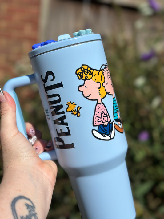 Peanuts & Friends 40oz No Spill SS