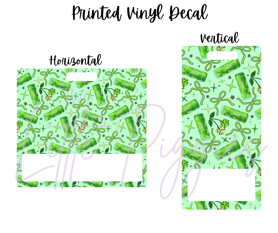 Printed Vinyl - Alani Nu - Lime Slush