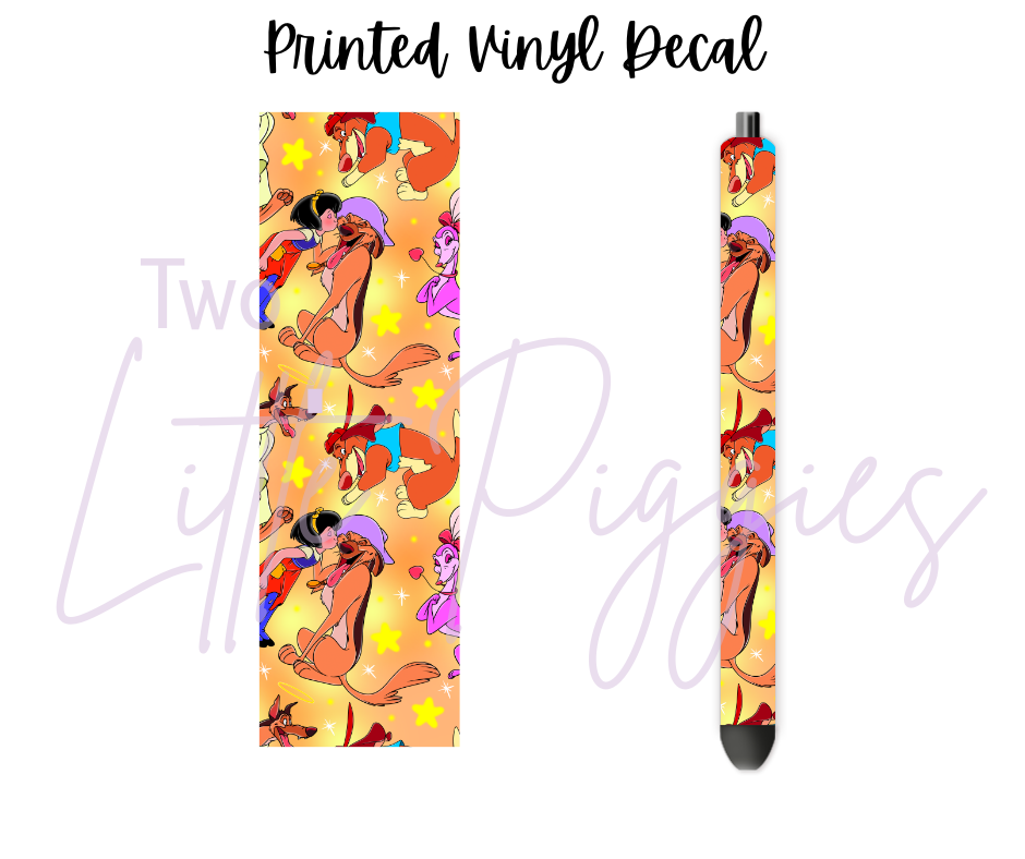 Printed Vinyl - 90's - All Dog Go To Heaven