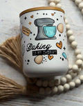 Baking Is My Therapy Medium Jar 30oz