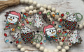 Checkered Snowman - Wrap