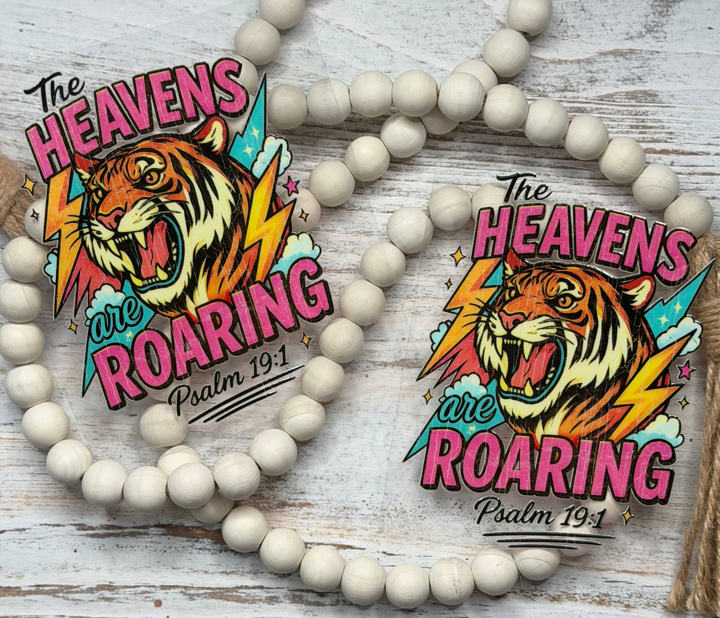 The Heavens Are Roaring - Decal