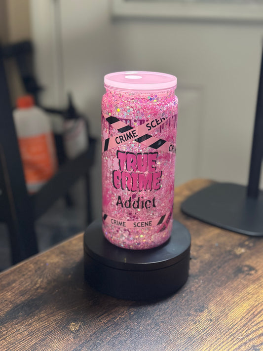 True Crime Junkie 20 Oz Acrylic