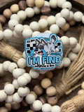 It’s fine, I’m fine, Everything Is Fine Pop Socket