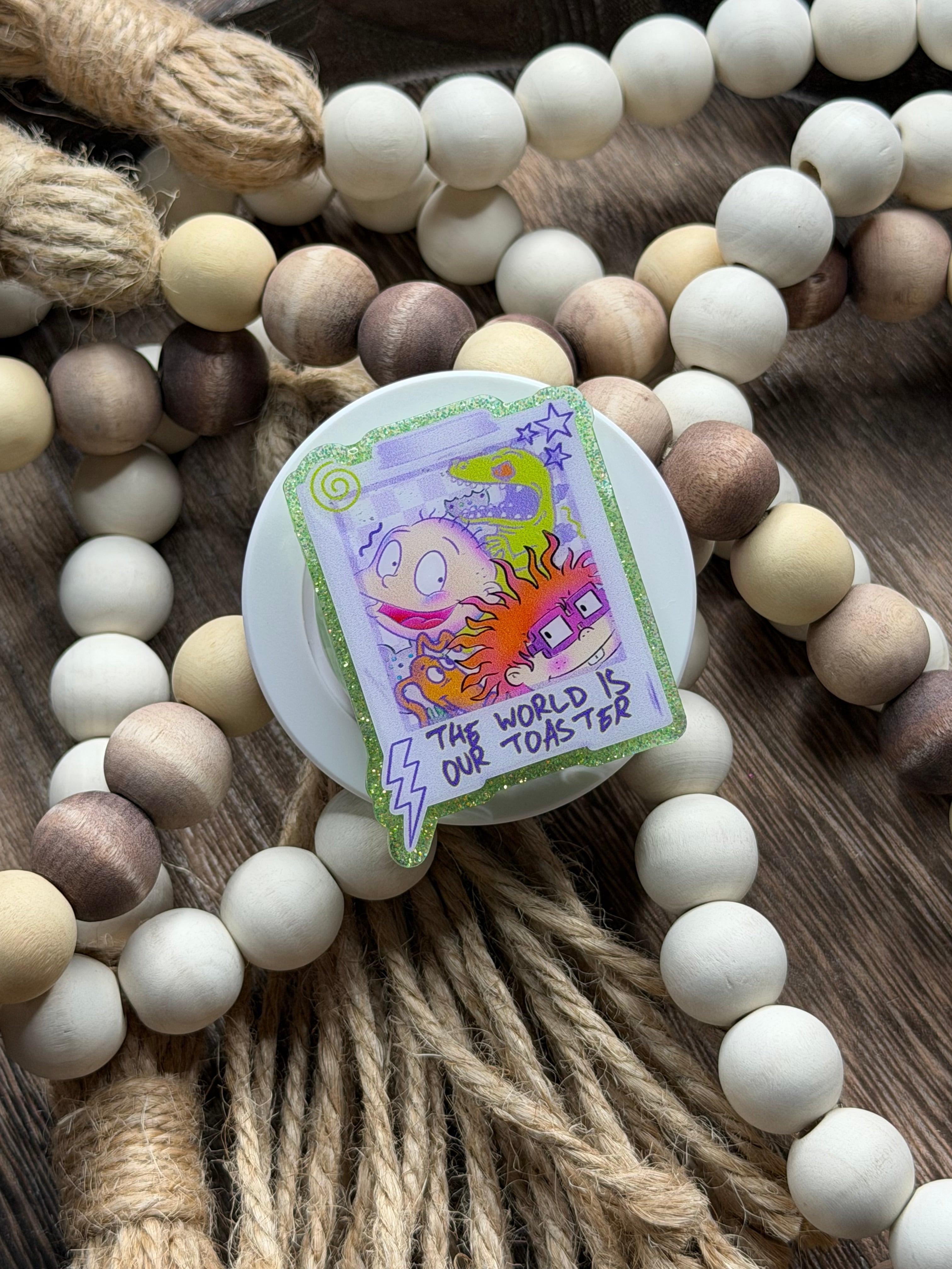 The World Is Our Toaster Pop Socket