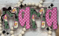 Mama With Santa Bows & Checered - Wrap
