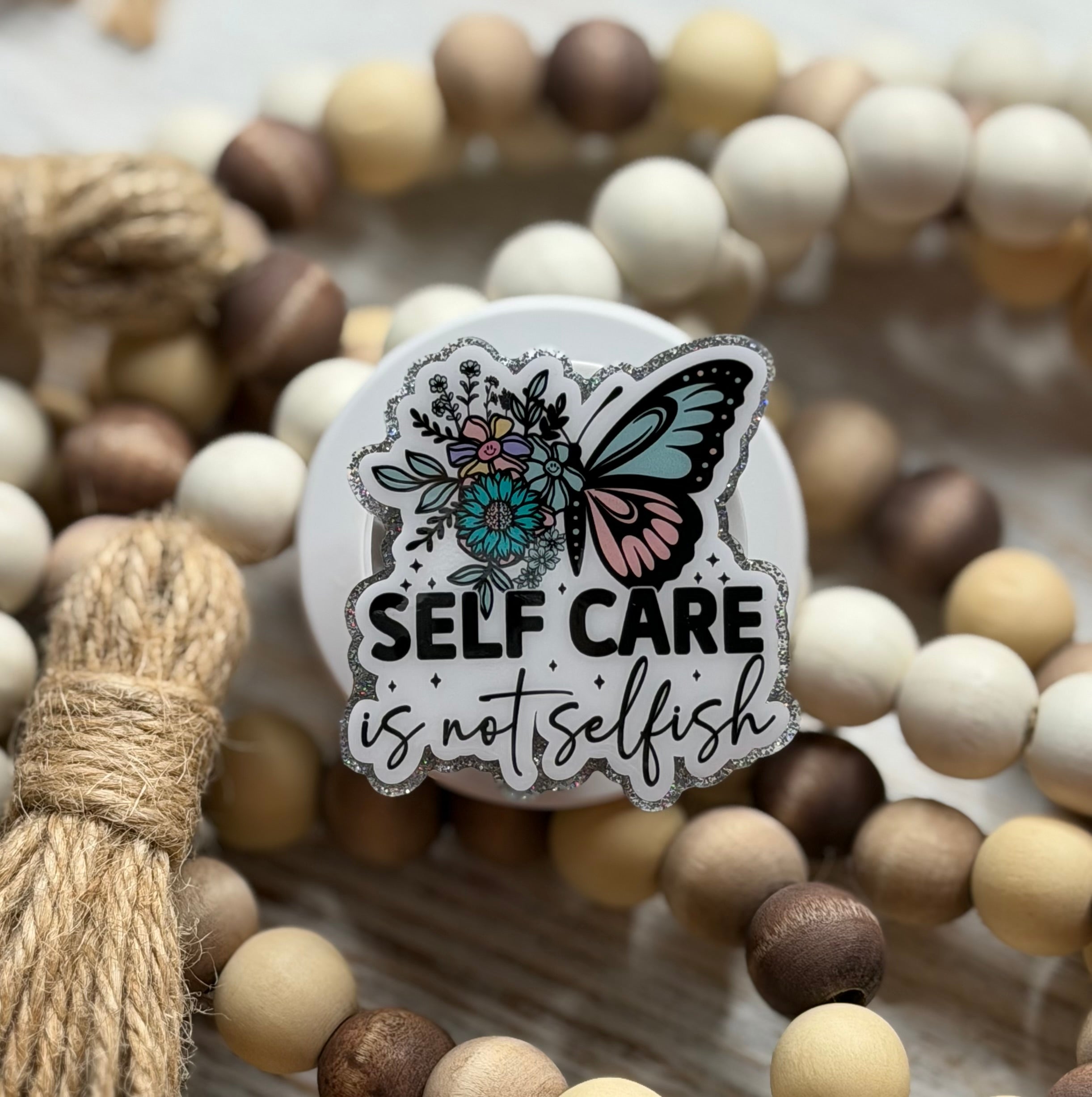 Self Care Is Not Selfish Pop Socket