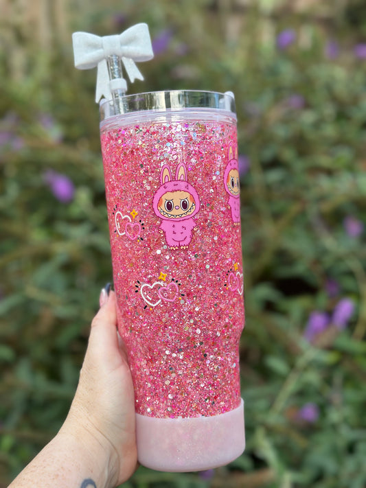 Pretty In Pink 40oz Snow Globe