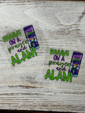 Running On A Prayer & Alaneeh Caramel Apple - Decal