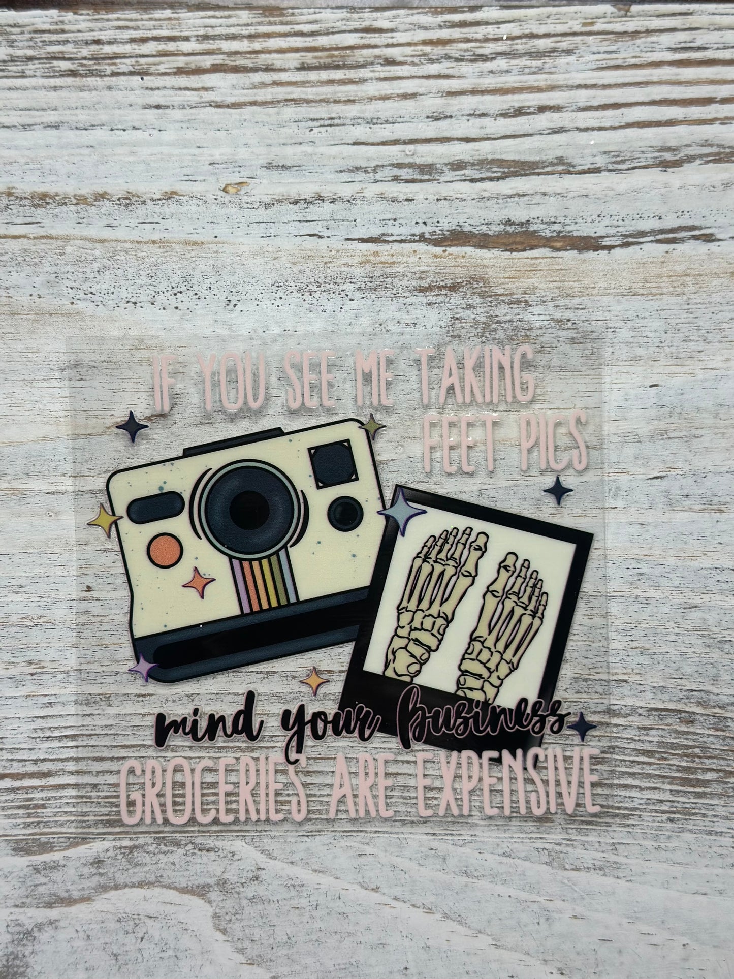 Groceries are Expensive - Decal