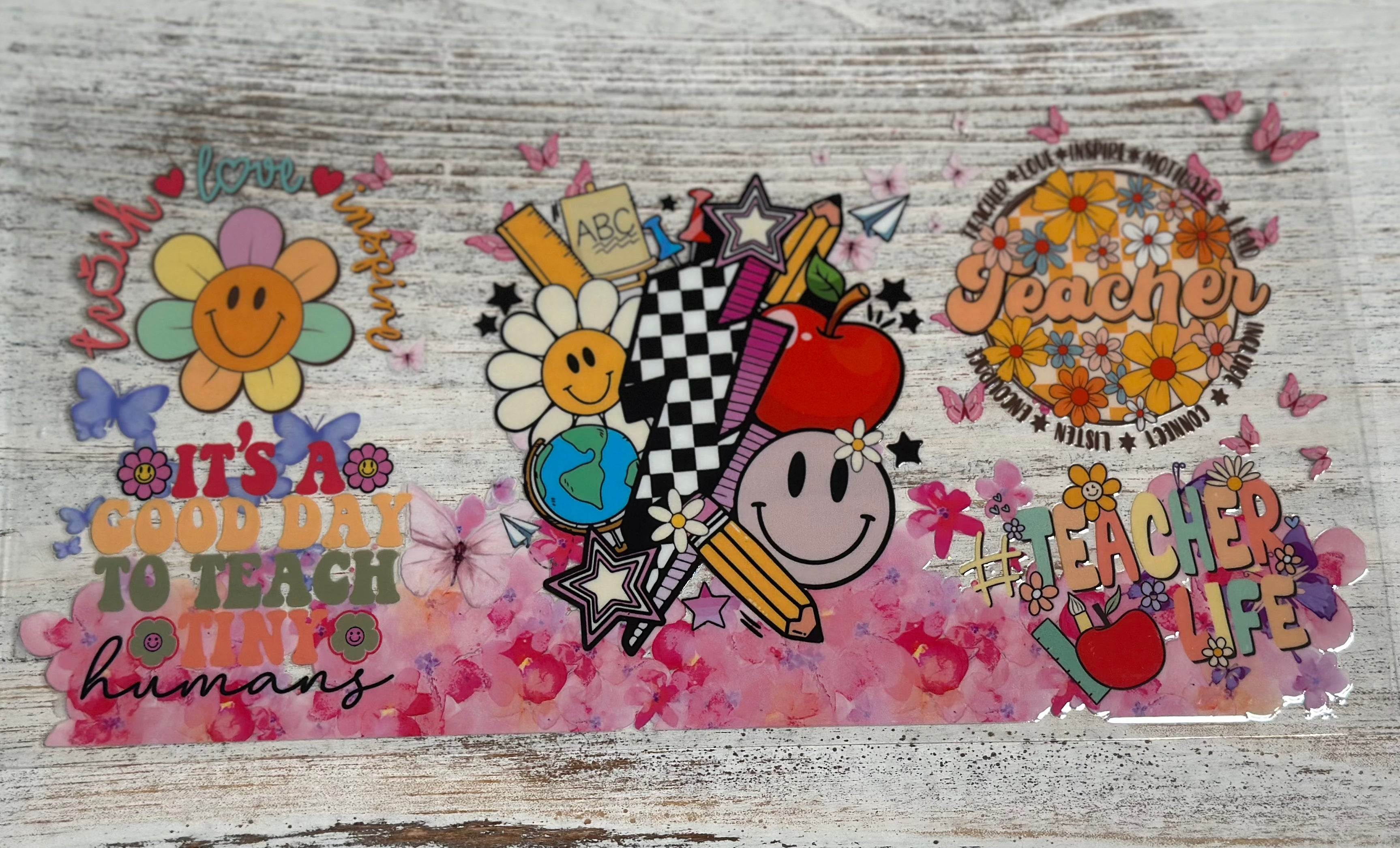 Teacher Collage Wrap