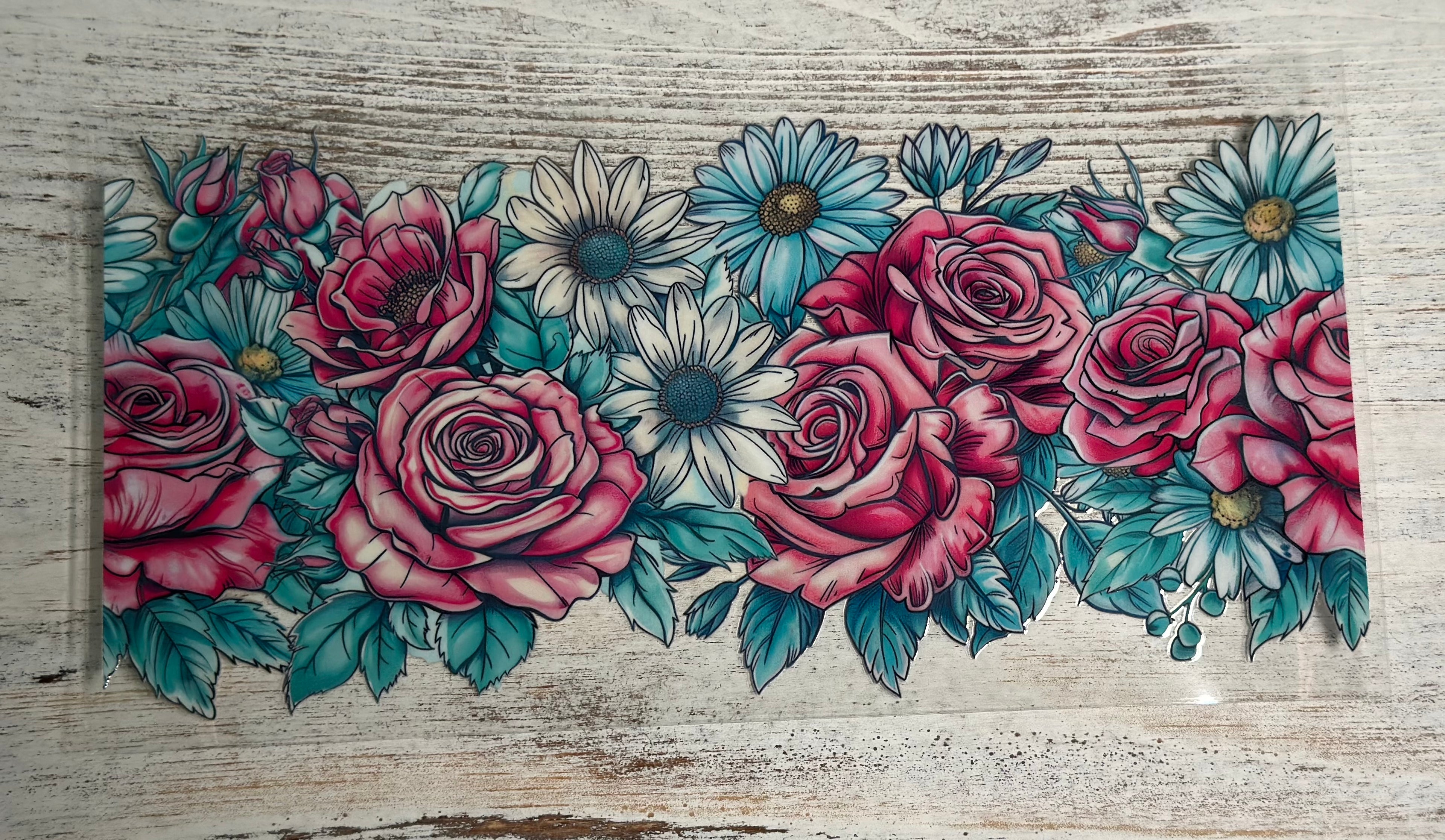 Roses & Daisies Wrap