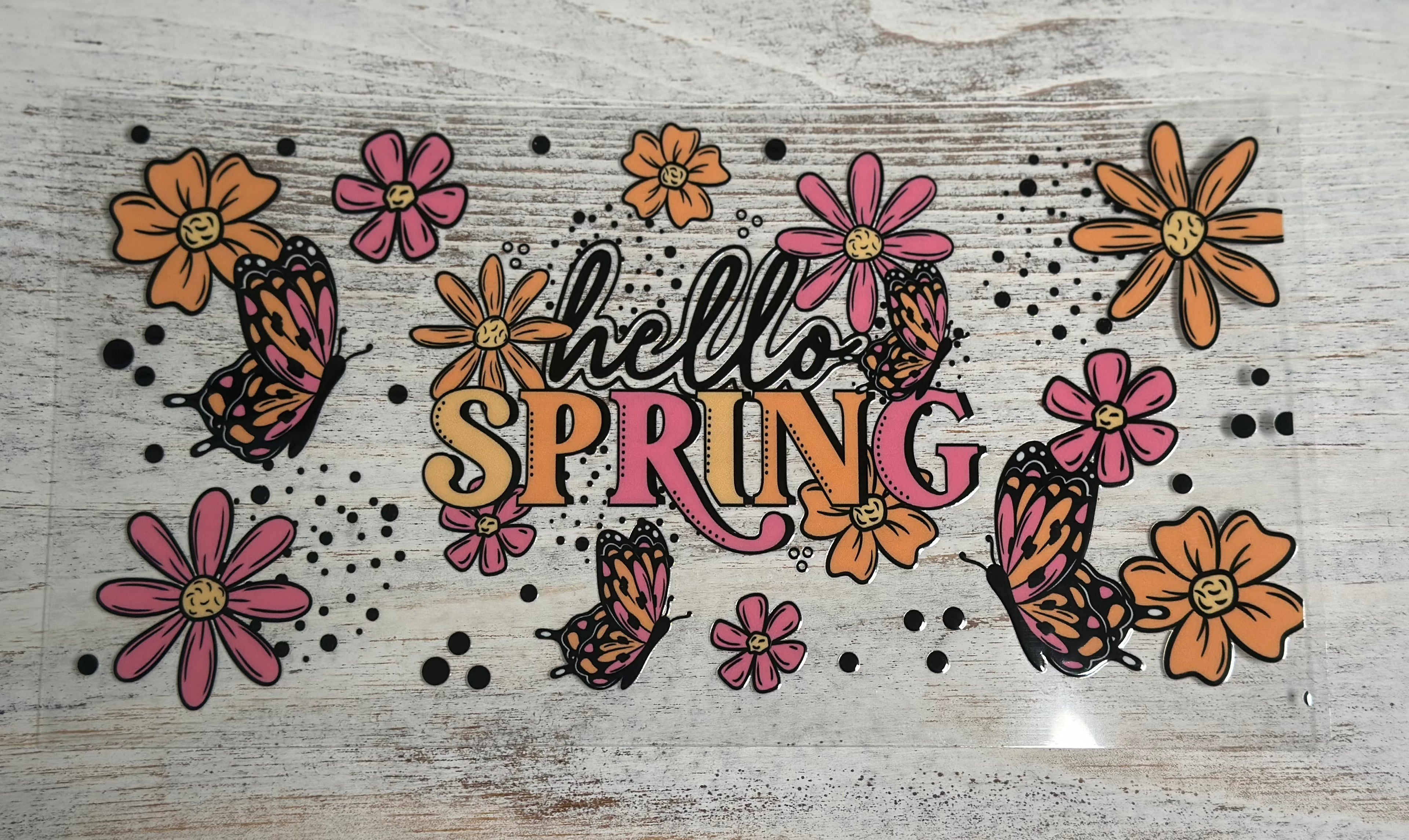 Hello Spring Wrap