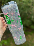 Lemon Lime 40 oz Snow Globe Tumbler
