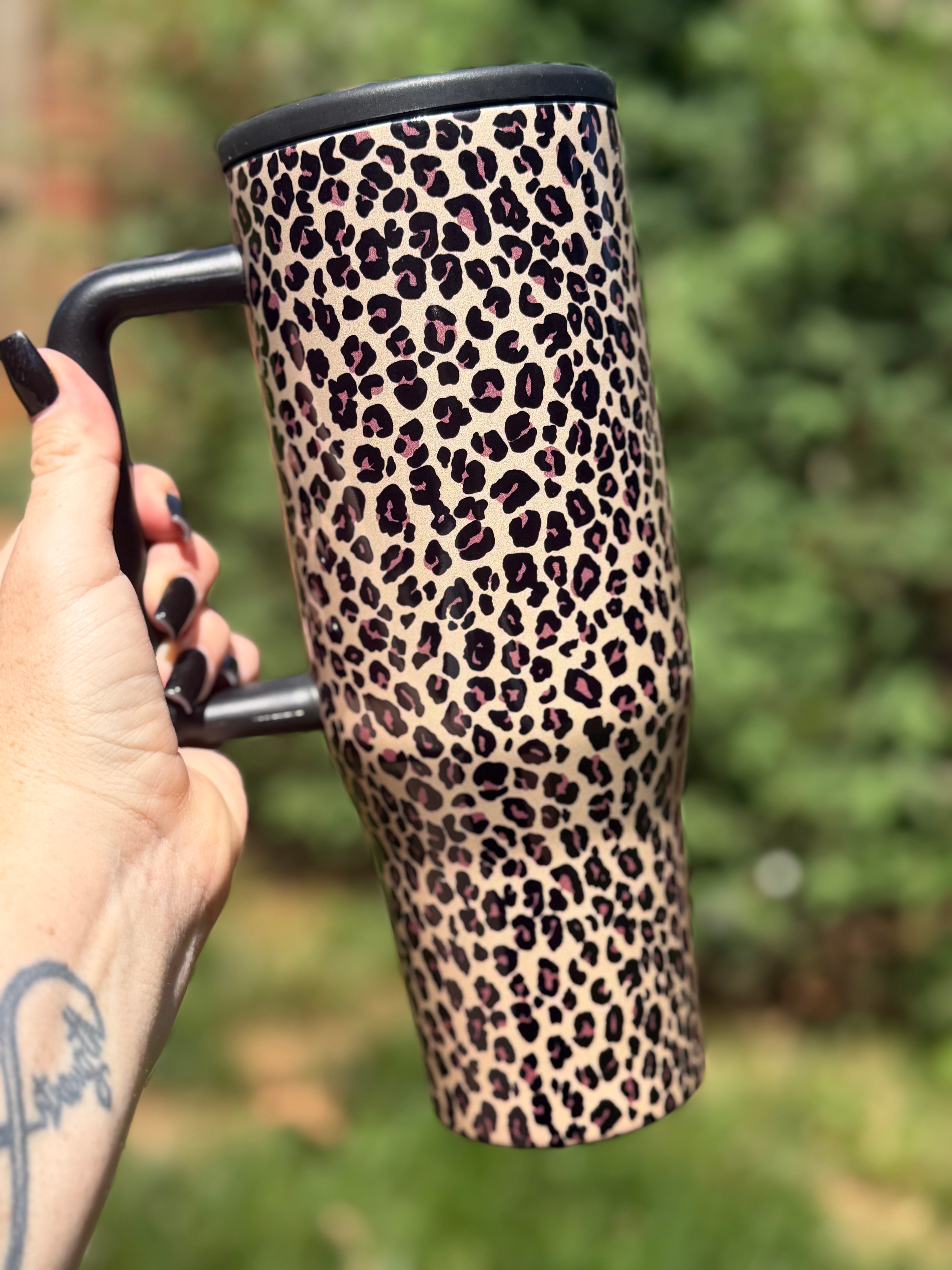 Pattern 40oz No Spill Tumbler