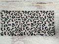 Black & Light Pink Leopard Wrap