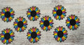 Colorful Sunflower - Wrap