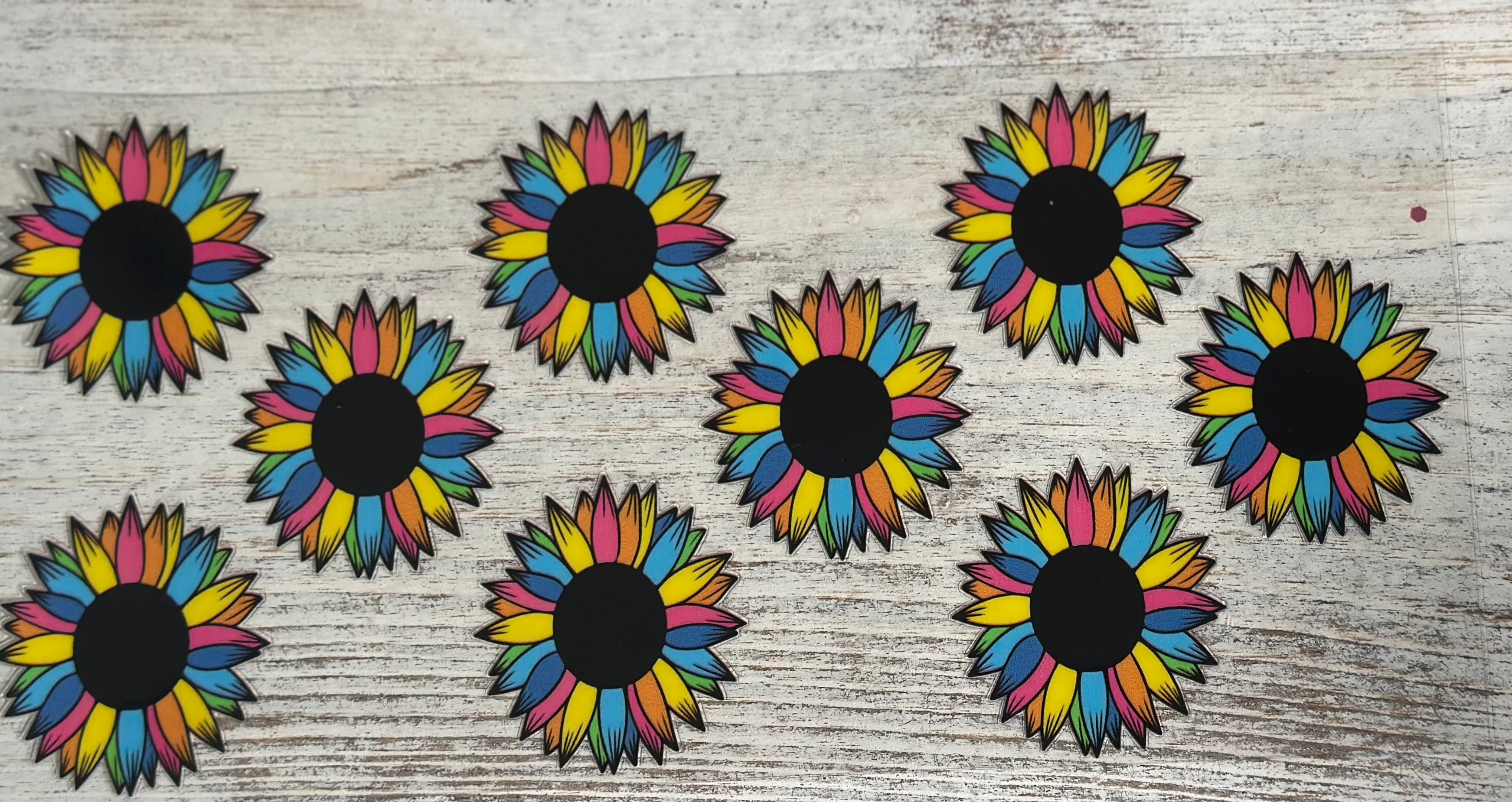 Colorful Sunflower - Wrap