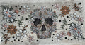Intricate Floral Skull Wrap