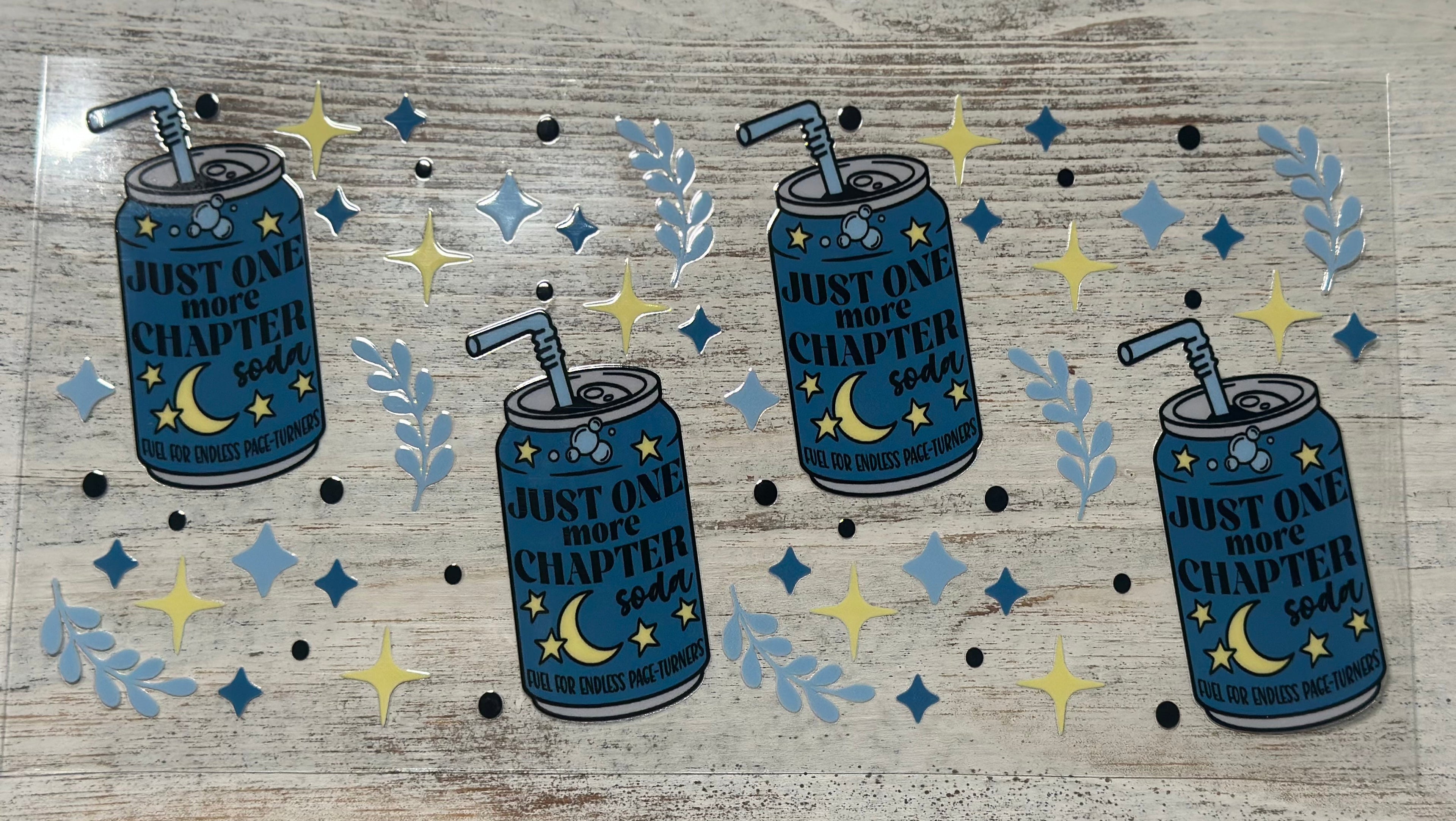 Just One More Chapter Pop Can - Wrap