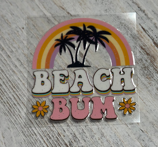 Beach Bum - decal