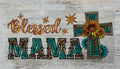 Blessed Mama With Cross - Wrap