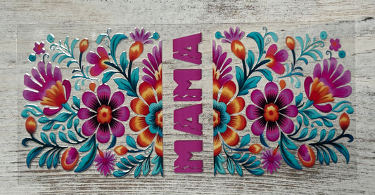 Bright Floral Mama - Wrap